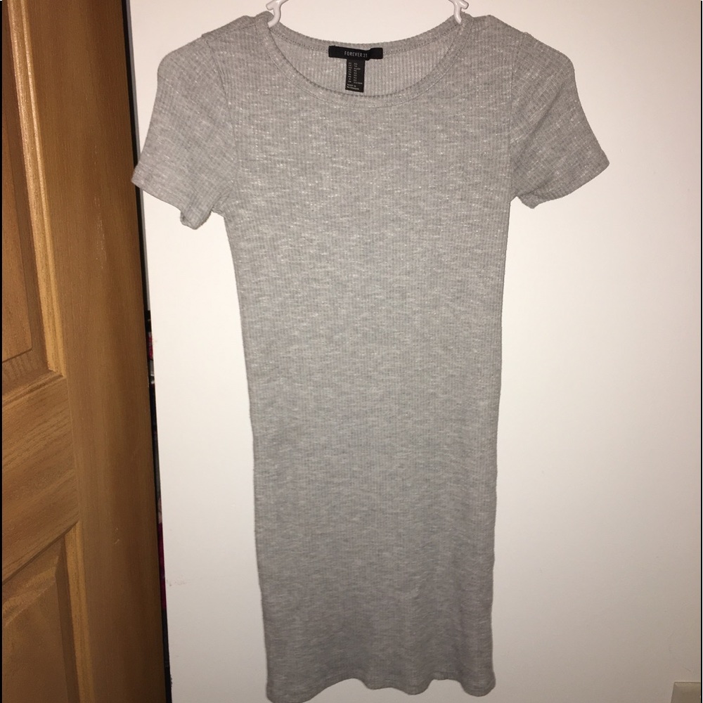 tight grey dress